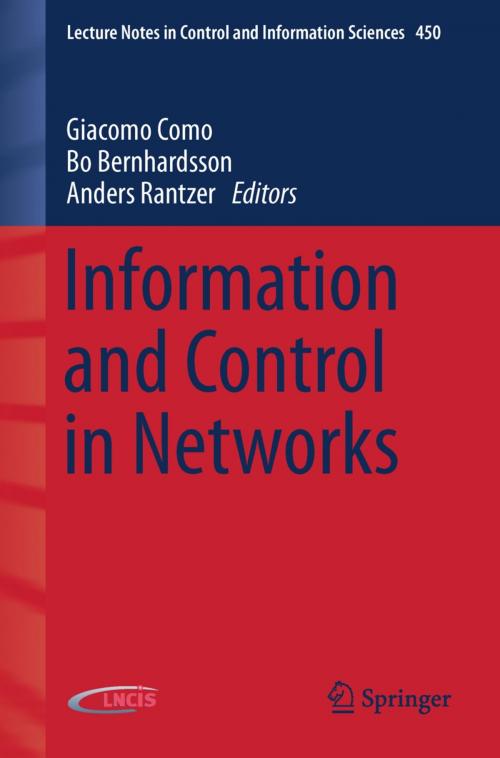Cover of the book Information and Control in Networks by , Springer International Publishing