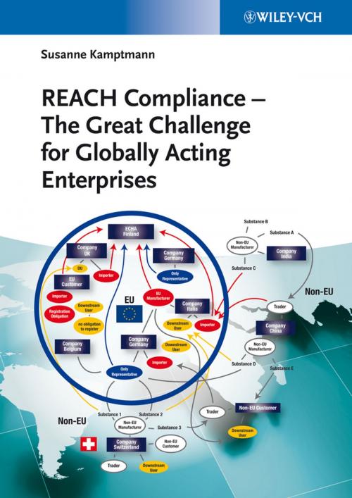Cover of the book REACH Compliance by Susanne Kamptmann, Wiley