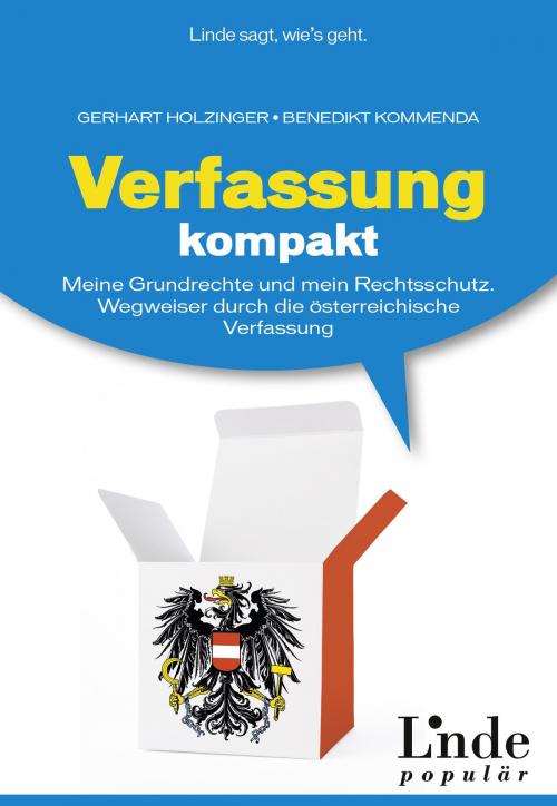 Cover of the book Verfassung kompakt by Benedikt Kommenda, Gerhart Holzinger, Linde Verlag Wien Gesellschaft m.b.H.