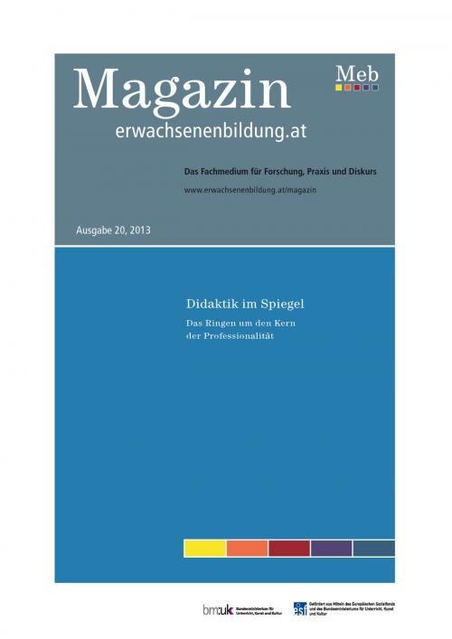 Cover of the book Didaktik im Spiegel. Das Ringen um den Kern der Professionalität by , Books on Demand