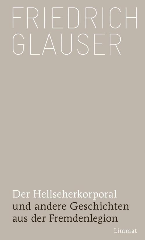 Cover of the book Der Hellseherkorporal by Friedrich Glauser, Limmat Verlag