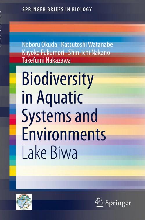 Cover of the book Biodiversity in Aquatic Systems and Environments by Noboru Okuda, Katsutoshi Watanabe, Kayoko Fukumori, Shin-ichi Nakano, Takefumi Nakazawa, Springer Japan