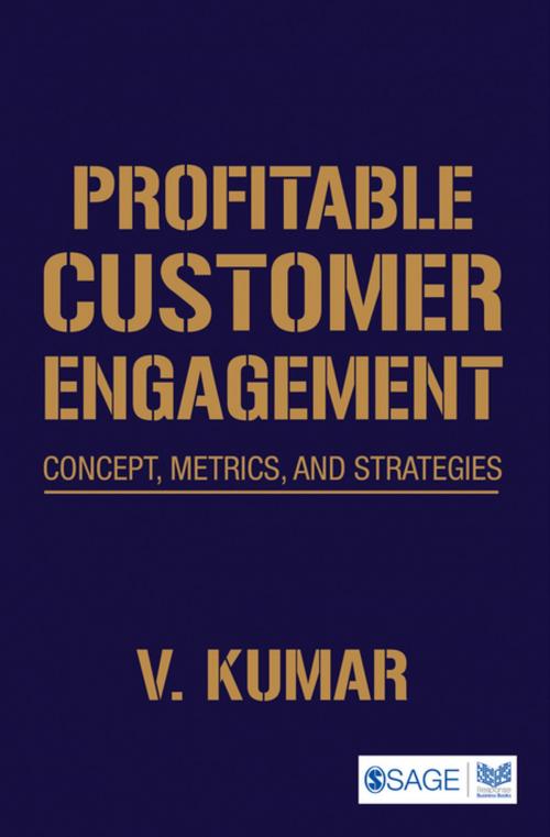 Cover of the book Profitable Customer Engagement by V. Kumar, SAGE Publications