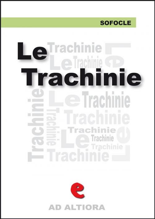 Cover of the book Le Trachinie by Sofocle, Kitabu