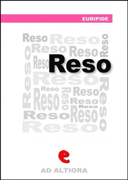 Cover of the book Reso by Eurìpide, Kitabu