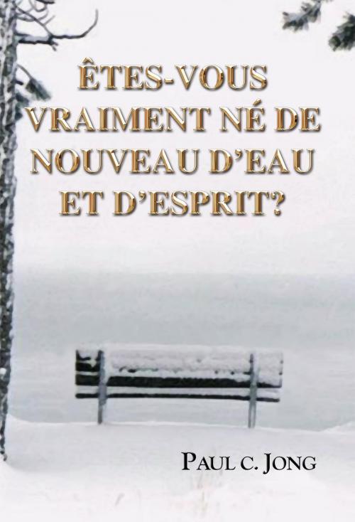 Cover of the book Êtes-vous vraiment né de nouveau d'eau et d'Esprit? by Paul C. Jong, Hephzibah Publishing House