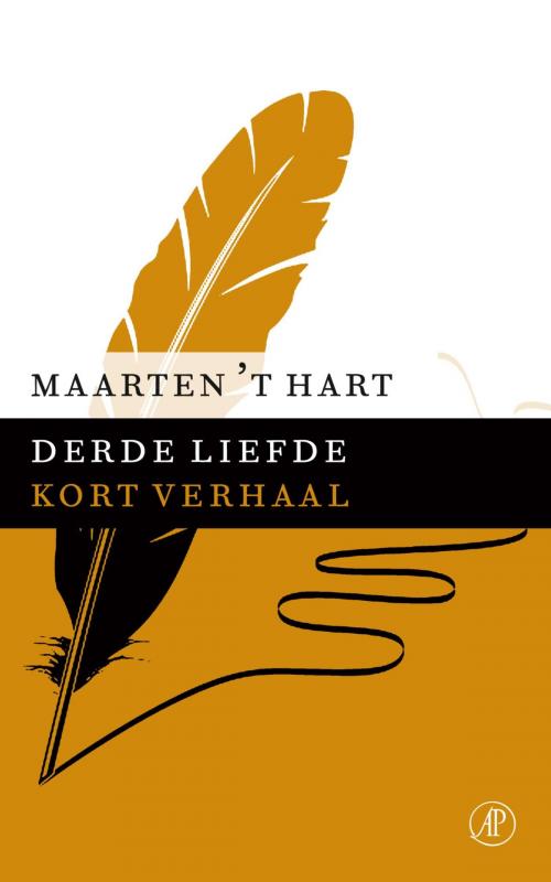 Cover of the book Derde liefde by Maarten 't Hart, Singel Uitgeverijen
