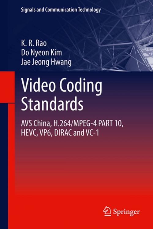 Cover of the book Video coding standards by K.R. Rao, Jae Jeong Hwang, Do Nyeon Kim, Springer Netherlands