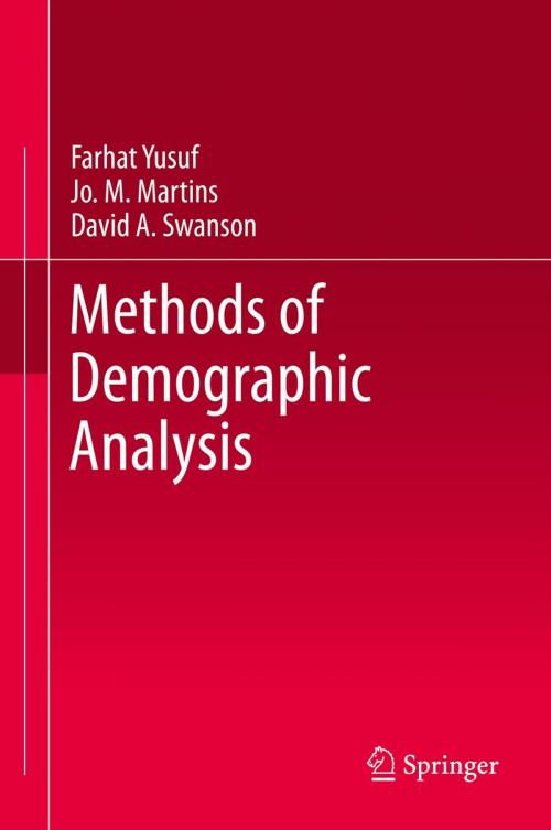 Cover of the book Methods of Demographic Analysis by Farhat Yusuf, Jo. M. Martins, David A. Swanson, Springer Netherlands