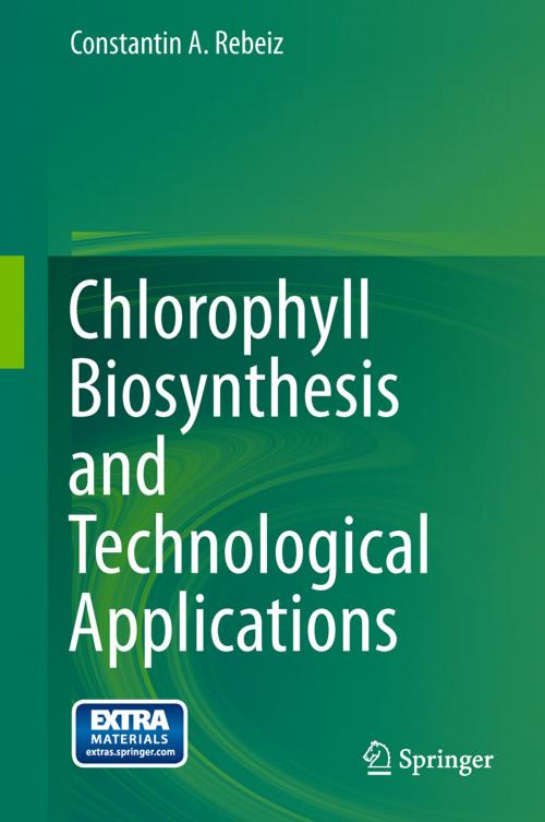 Cover of the book Chlorophyll Biosynthesis and Technological Applications by Constantin A. Rebeiz, Springer Netherlands