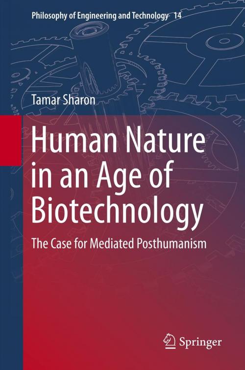 Cover of the book Human Nature in an Age of Biotechnology by Tamar Sharon, Springer Netherlands