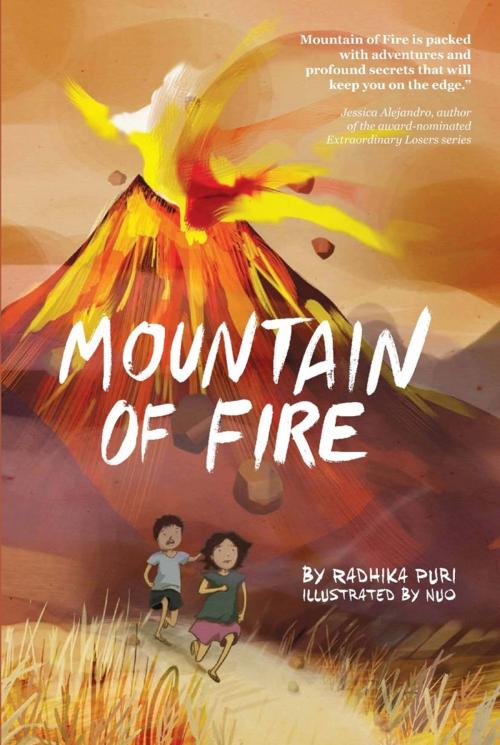 Cover of the book Mountain of Fire by Radhika Puri, Bubbly Books