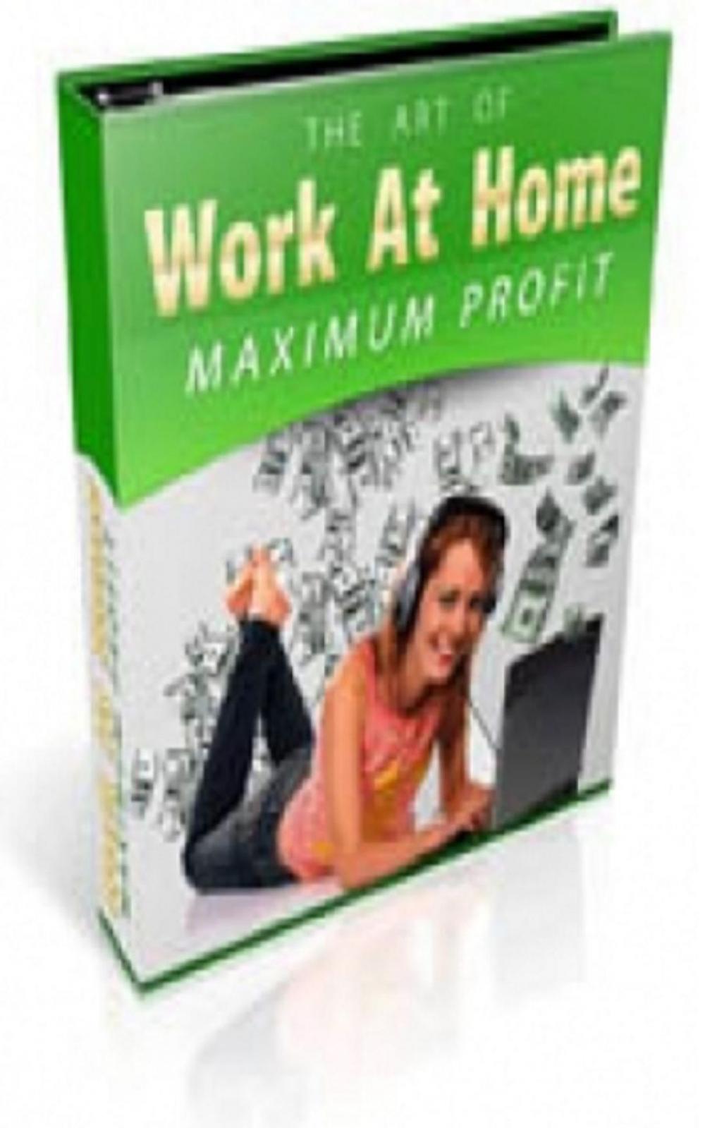 Big bigCover of How To Work At Home For Maximum Profits