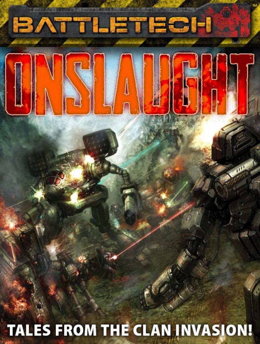 Big bigCover of BattleTech: Onslaught: Tales from the Clan Invasion!