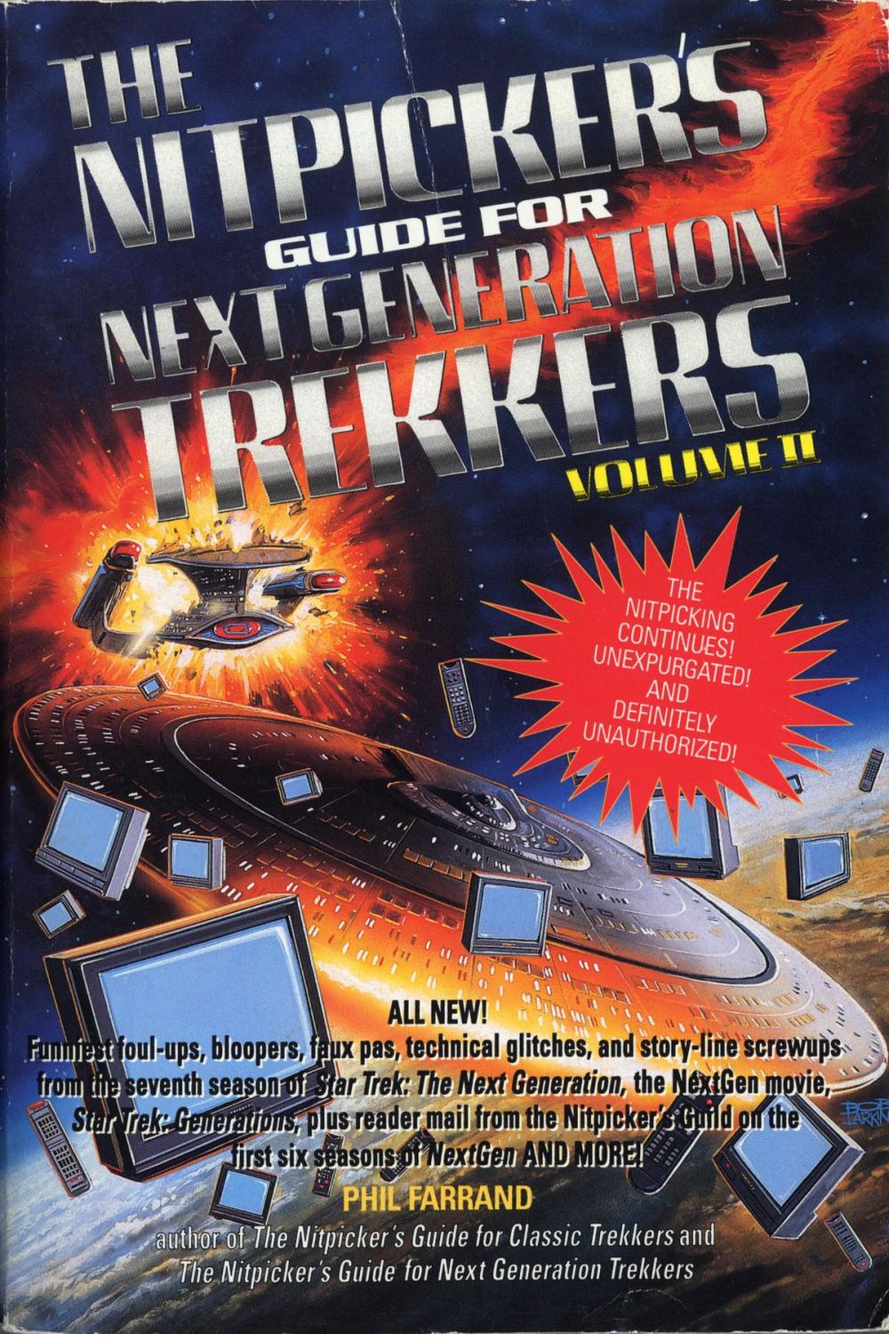 Big bigCover of The Nitpicker's Guide for Next Generation Trekkers Volume 2