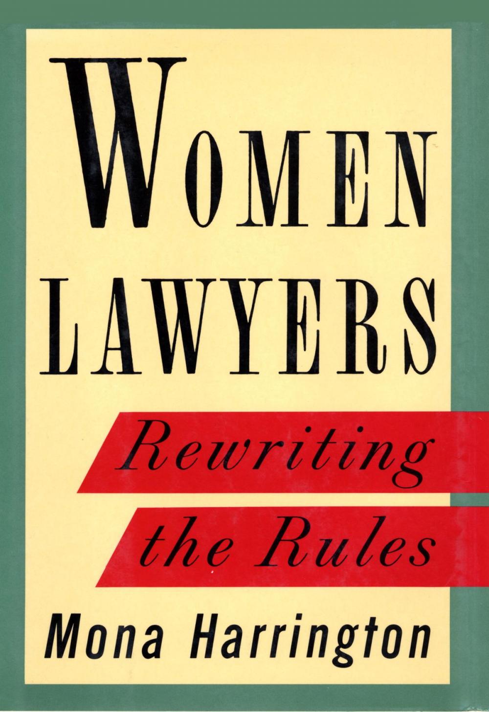 Big bigCover of Women Lawyers