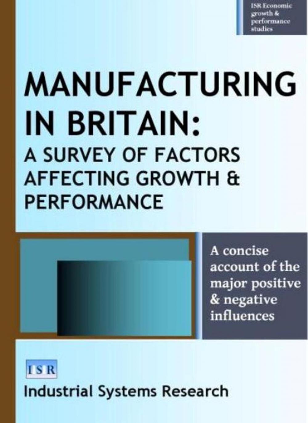 Big bigCover of Manufacturing in Britain