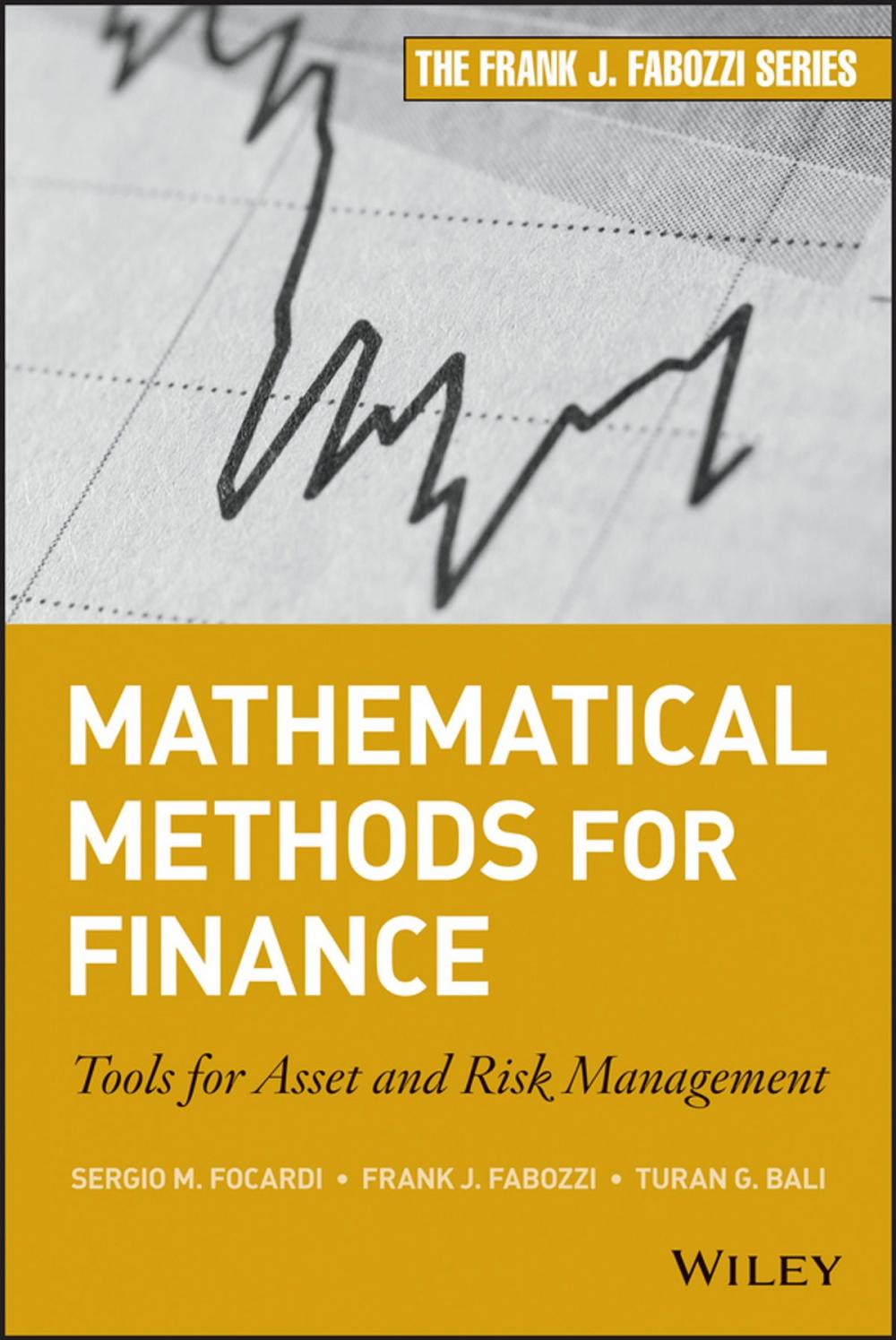 Big bigCover of Mathematical Methods for Finance
