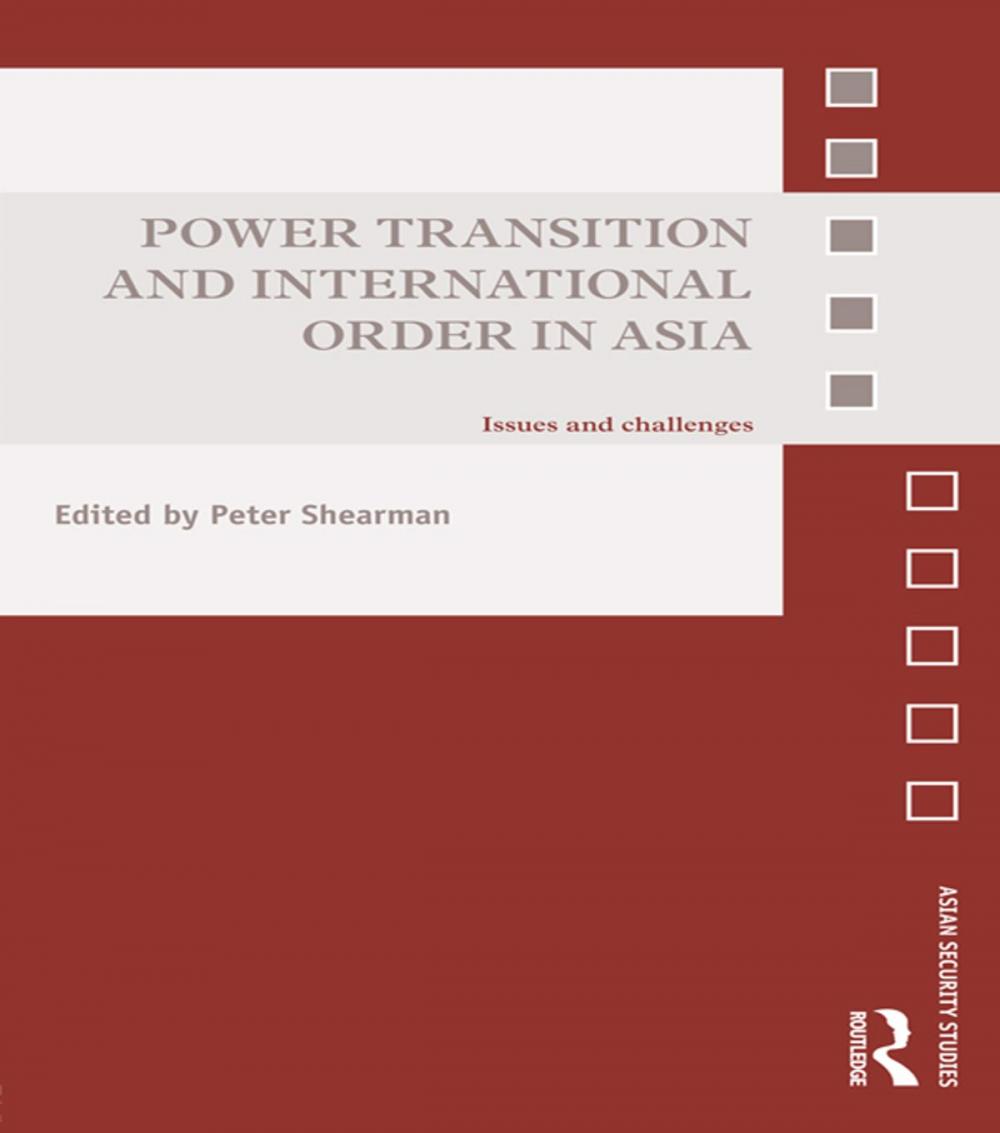 Big bigCover of Power Transition and International Order in Asia