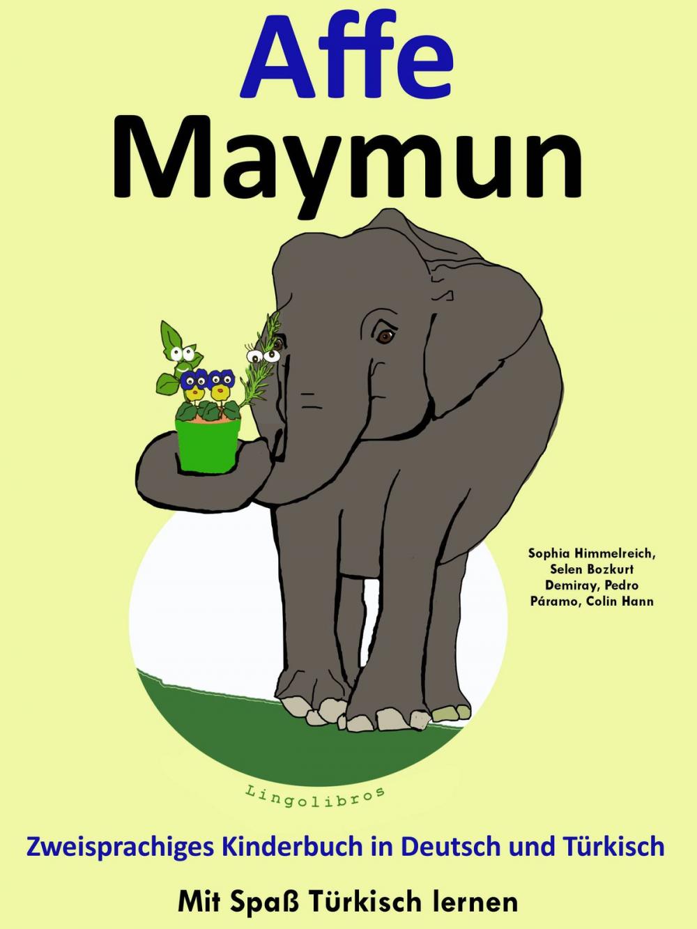Big bigCover of Zweisprachiges Kinderbuch in Deutsch und Türkisch: Affe - Maymun - Die Serie zum Türkisch Lernen