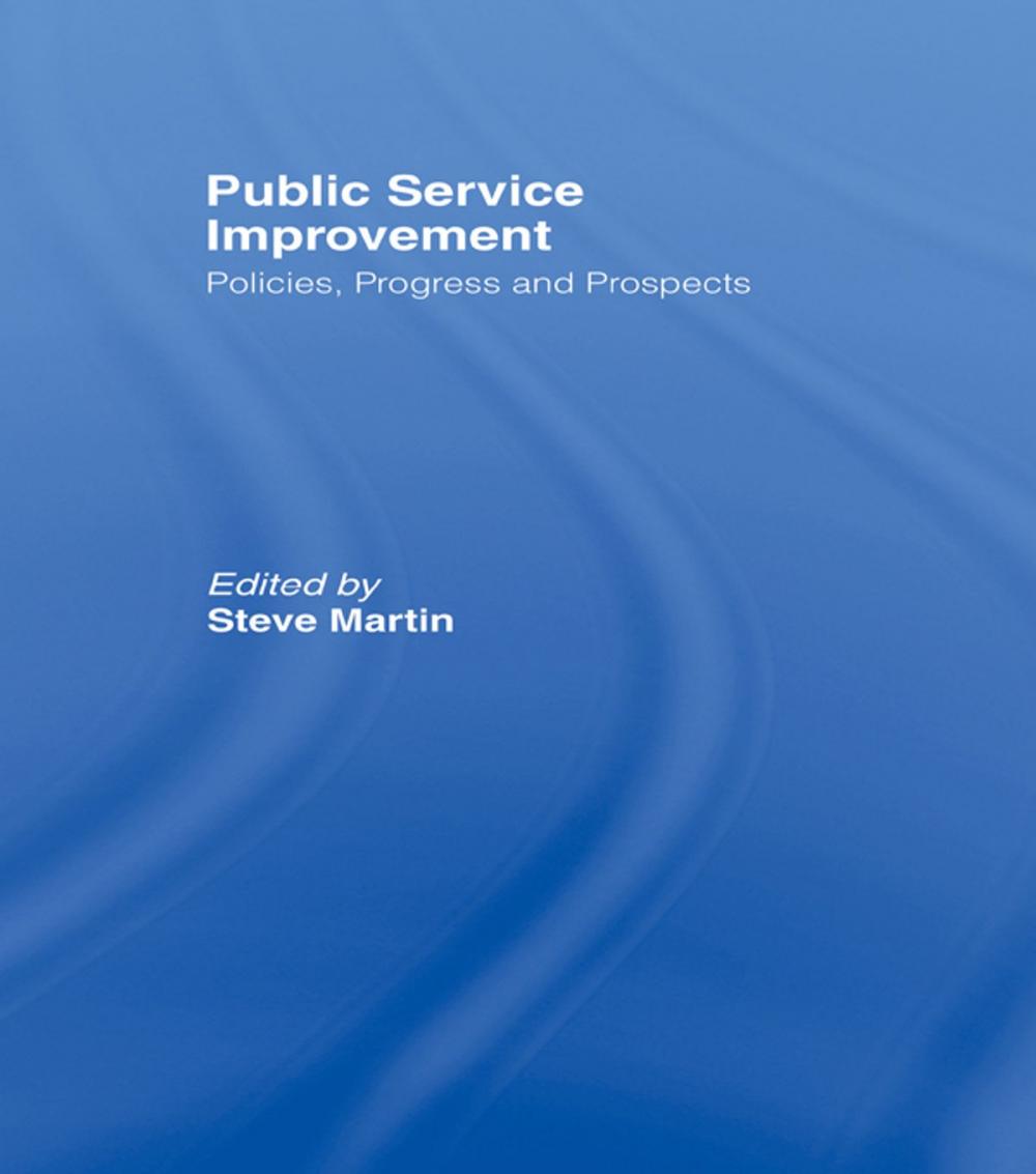 Big bigCover of Public Service Improvement