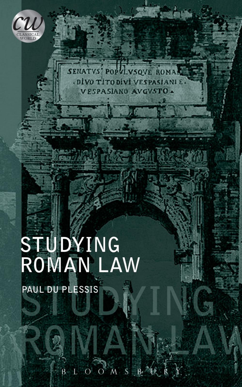 Big bigCover of Studying Roman Law