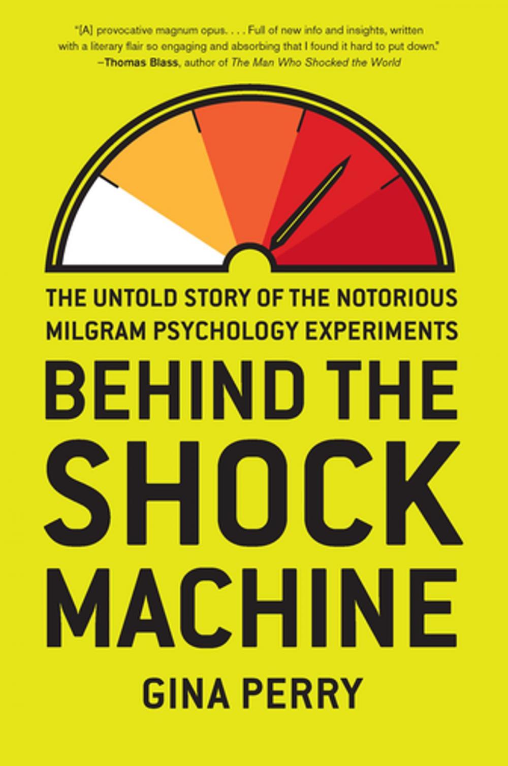 Big bigCover of Behind the Shock Machine