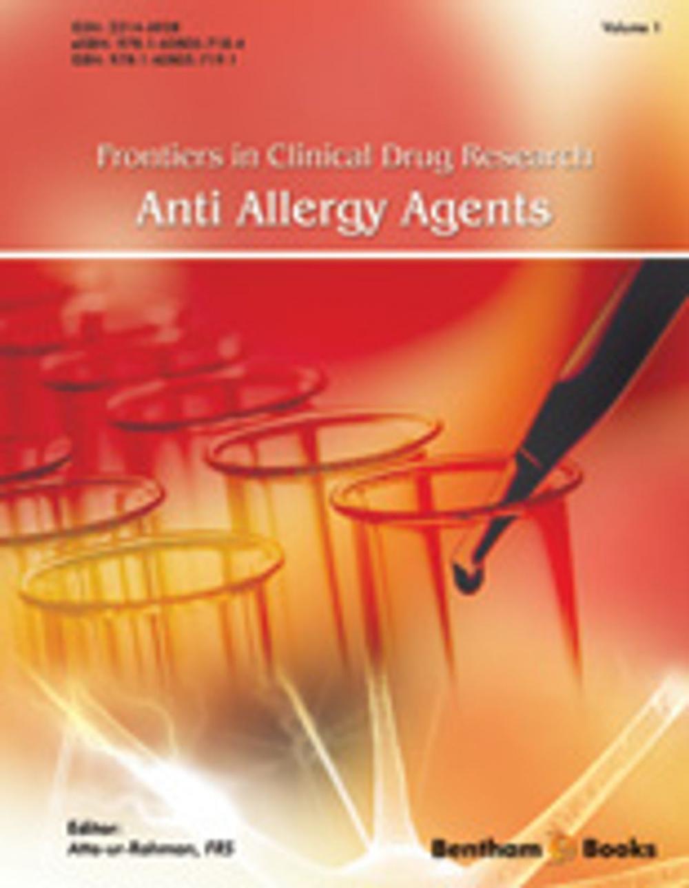 Big bigCover of Frontiers in Clinical Drug Research - Anti-Allergy Agents: Volume 1