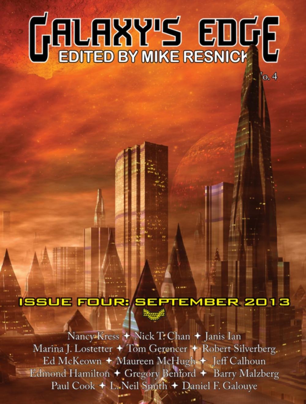 Big bigCover of Galaxy's Edge Magazine: Issue 4, September 2013