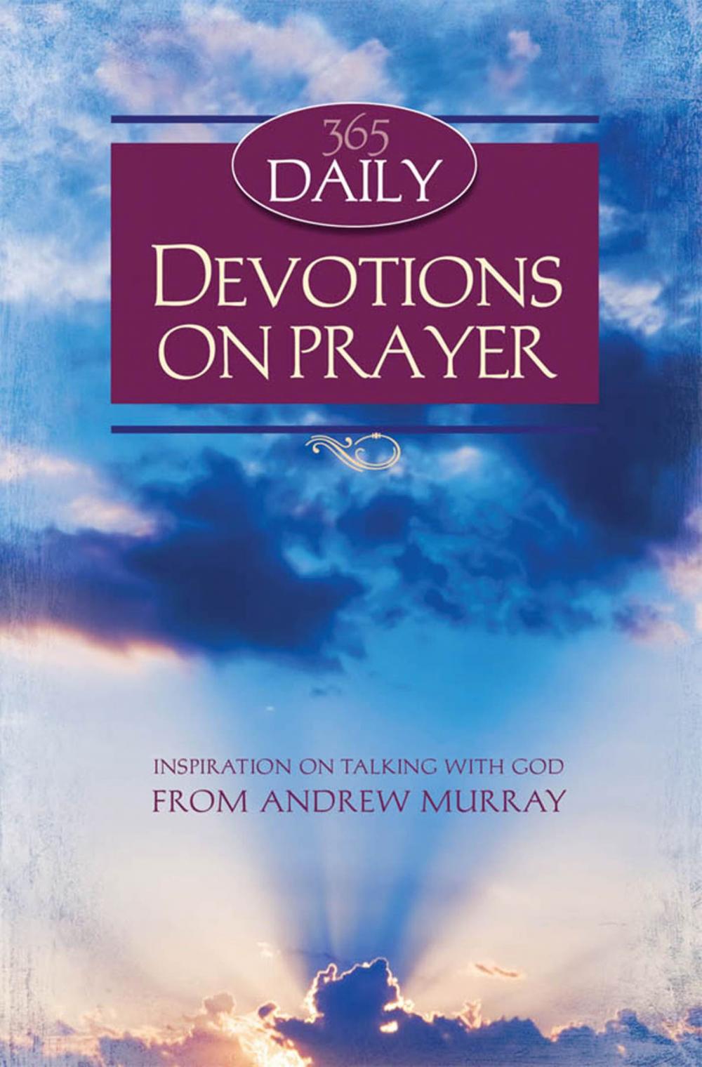 Big bigCover of 365 Daily Devotions on Prayer