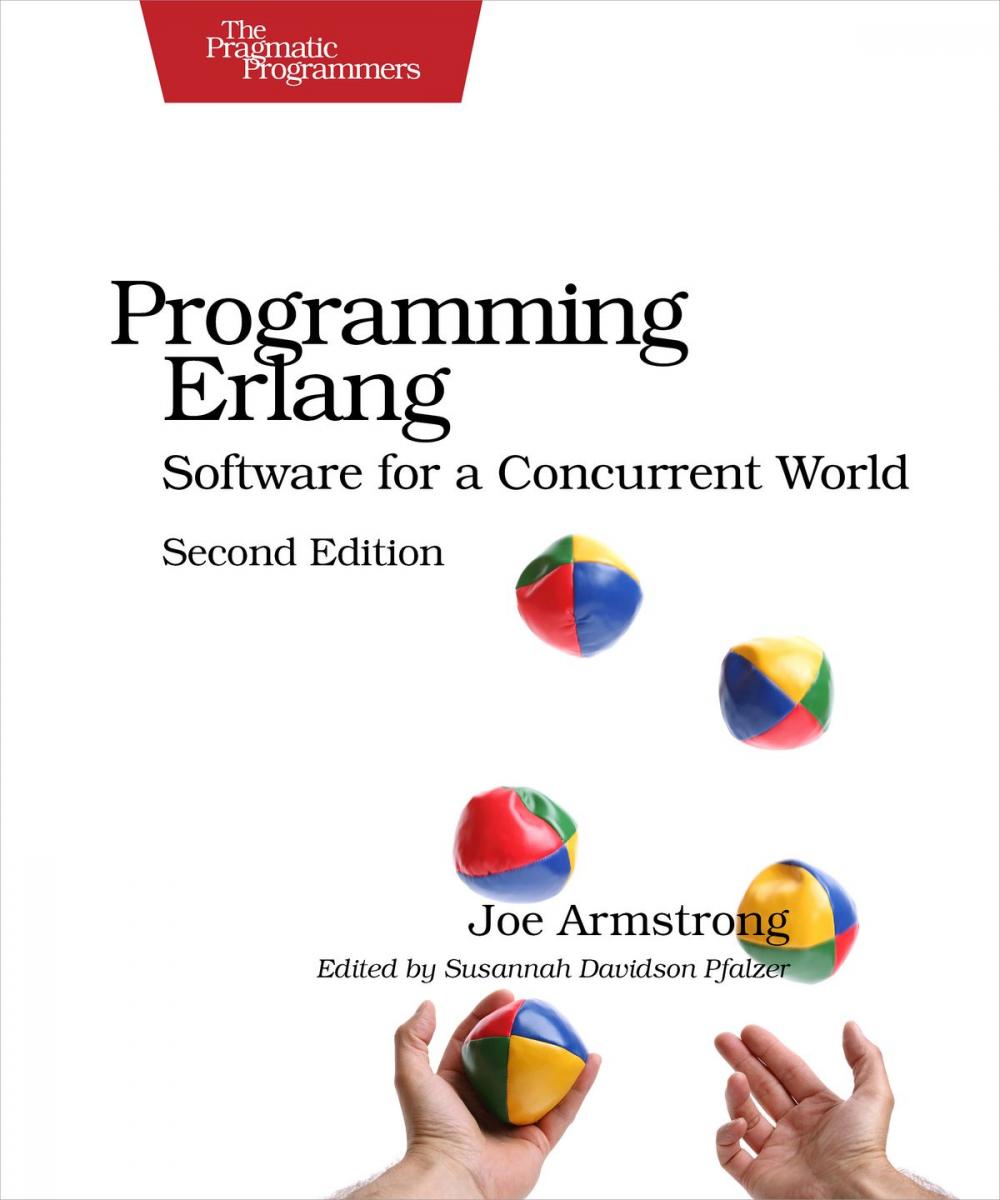 Big bigCover of Programming Erlang