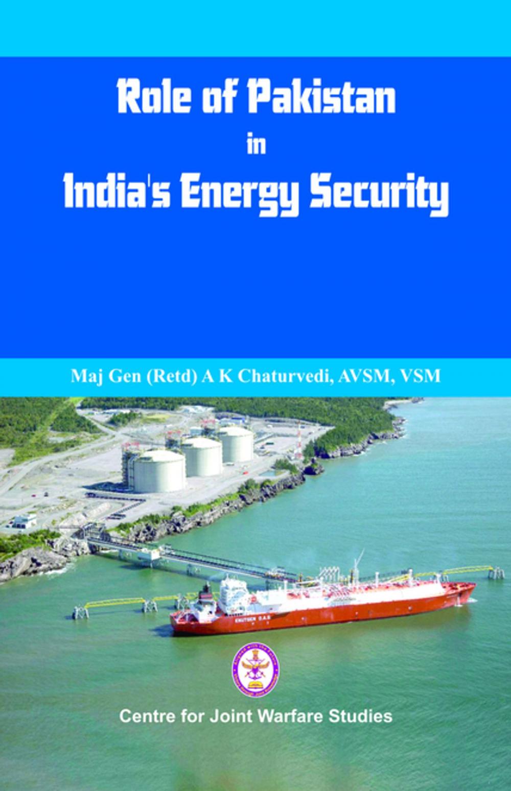 Big bigCover of Role of Pakistan in India's Energy Security