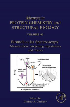 Book cover of Biomolecular Spectroscopy: Advances from Integrating Experiments and Theory
