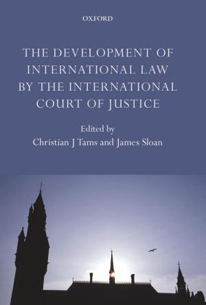 Cover of the book The Development of International Law by the International Court of Justice by 湯瑪斯．達恩史戴特 Thomas Darnstädt