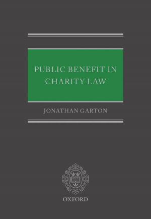 Cover of the book Public Benefit in Charity Law by Peter M. Higgins