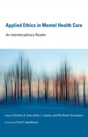 Book cover of Applied Ethics in Mental Health Care