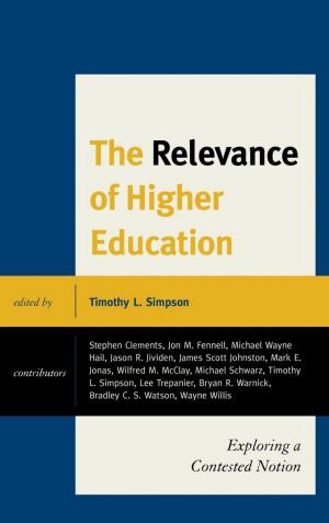 Cover of the book The Relevance of Higher Education by Jeffrey P. Emanuel