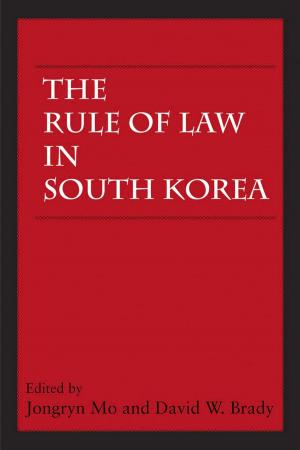 Book cover of The Rule of Law in South Korea