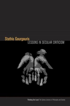Book cover of Lessons in Secular Criticism
