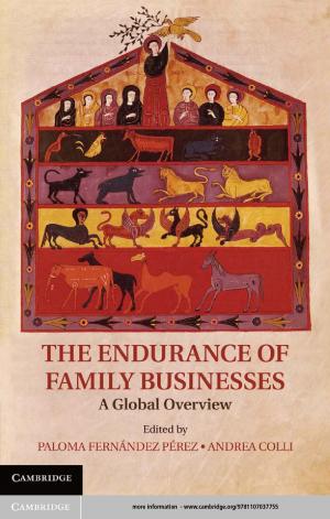 Cover of the book The Endurance of Family Businesses by Otto D. L. Strack