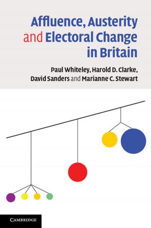 Cover of the book Affluence, Austerity and Electoral Change in Britain by J. Craig Wheeler