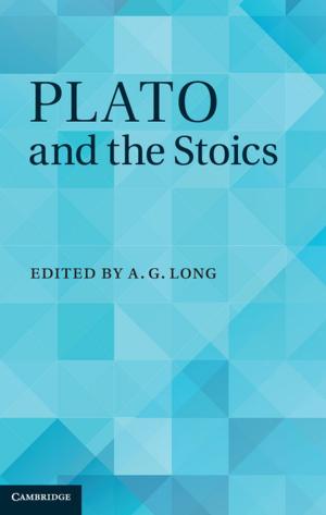 Cover of the book Plato and the Stoics by Professor Dorit Geva