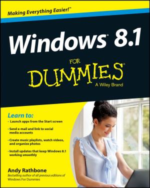 Cover of the book Windows 8.1 For Dummies by Kenneth H. Marks, Robert T. Slee, Christian W. Blees, Michael R. Nall