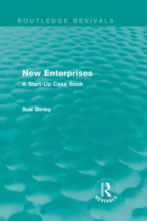 Cover of the book New Enterprises (Routledge Revivals) by Horst Kächele, Joseph Schachter, Helmut Thomä