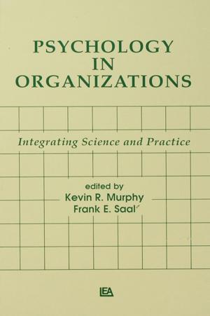 Cover of the book Psychology in Organizations by Wai-Yip Ho