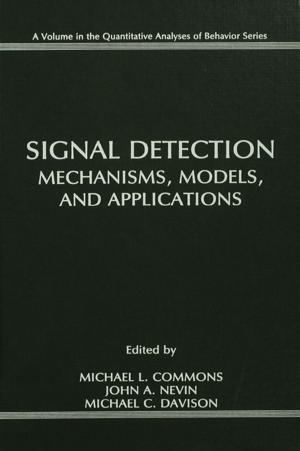 Cover of the book Signal Detection by 