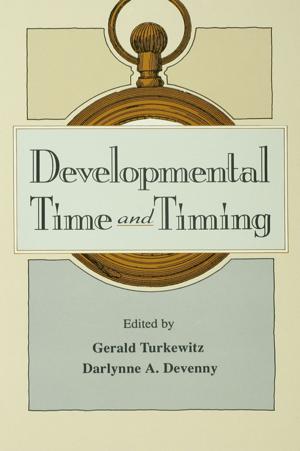 Cover of the book Developmental Time and Timing by Harriet K. Wrye, Judith K. Welles