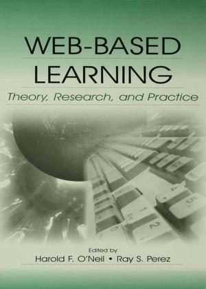 Cover of the book Web-Based Learning by Anthony Kenny