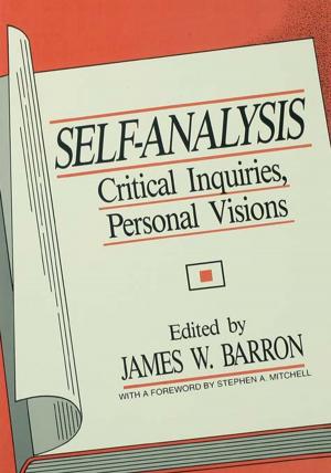 Cover of the book Self-Analysis by Roger Mac Ginty, Andrew Williams