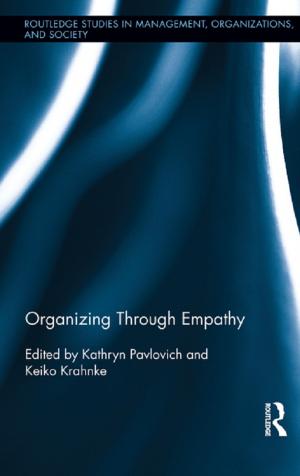 Cover of the book Organizing through Empathy by Nicola F. Johnson
